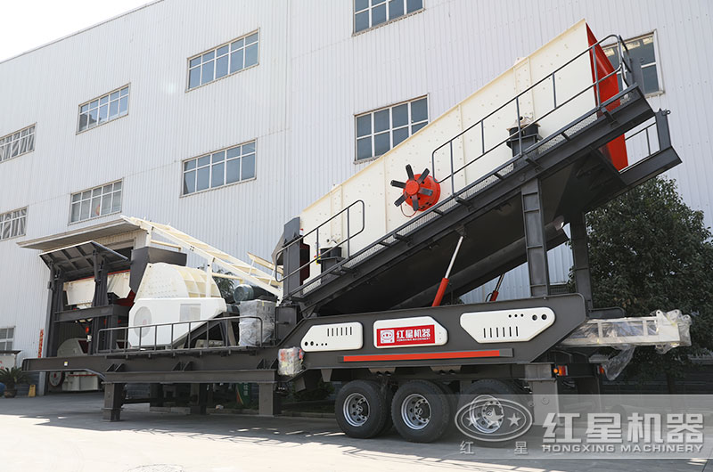 重錘式移動石頭碎石機 重錘式移動石頭碎石機