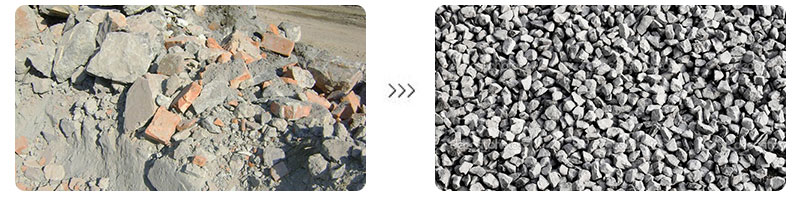 混凝土粉碎后能做什么？與您選用的混凝土破碎機有很大關系