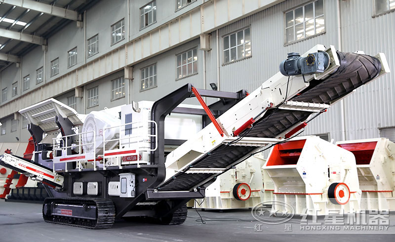 機動性強的履帶移動破碎石頭機 機動性強的履帶移動破碎石頭機