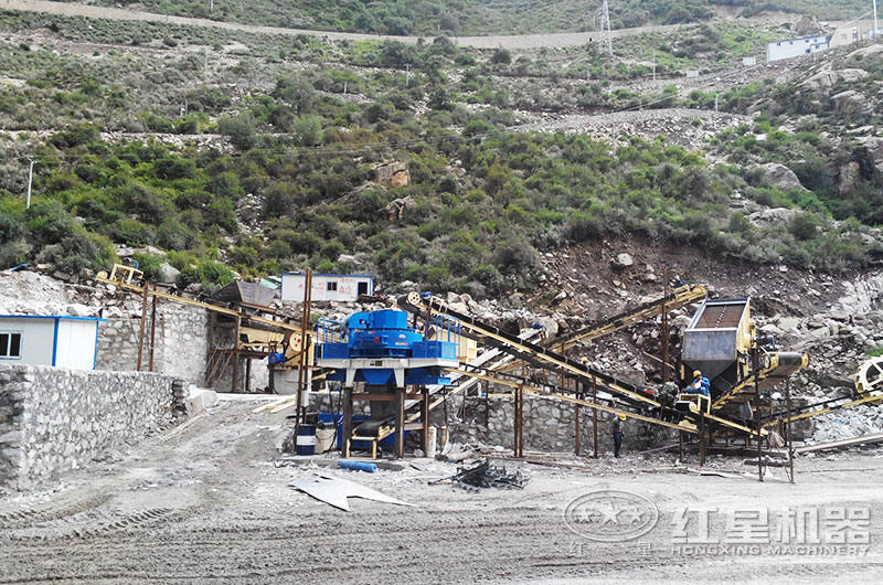 河南哪里有機制砂石頭，24的石頭能不能做機制砂用