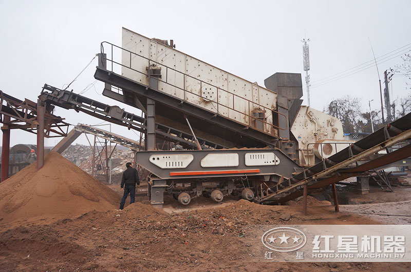 拆遷建筑垃圾處理現場 拆遷建筑垃圾處理現場