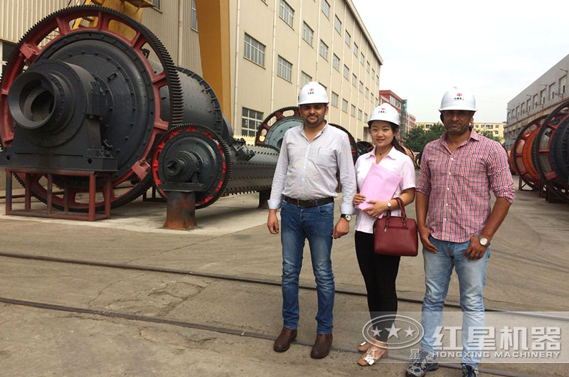 球磨機客戶留影 球磨機客戶留影