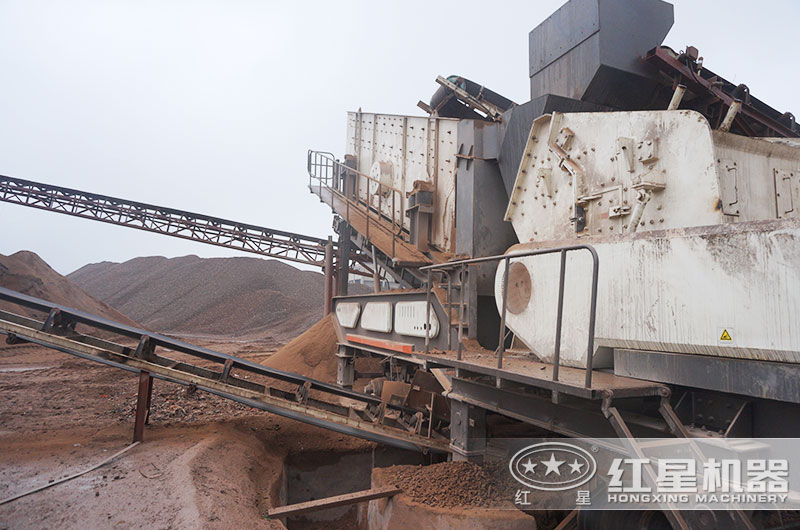 河南駐馬店建筑垃圾移動處理現場 河南駐馬店建筑垃圾移動處理現場
