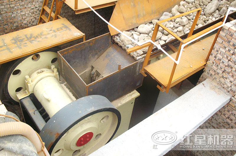 山東鵝卵石生產現場 山東鵝卵石生產現場