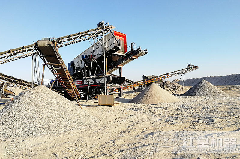 輪胎移動制沙機作業現場 輪胎移動制沙機作業現場