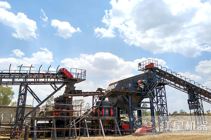 鵝卵石圓錐破作業客戶現場 鵝卵石圓錐破作業客戶現場