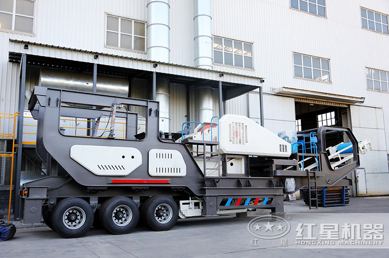 移動破碎一體成型機