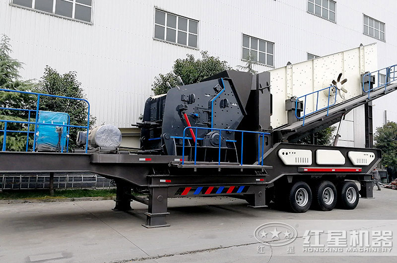 輪胎移動反擊式破碎站 輪胎移動反擊式破碎站