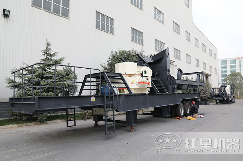 隨車一體碎石碾沙機 隨車一體碎石碾沙機