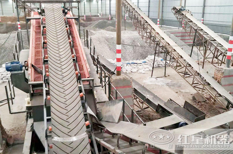 固定式制砂現場 固定式制砂現場