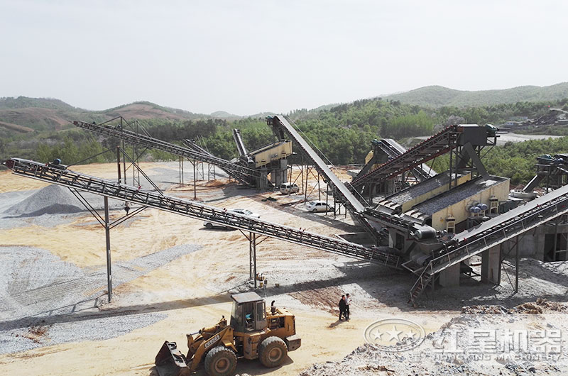 碎石加工現場 碎石加工現場