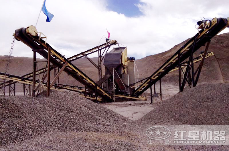 碎石破碎機生產線一天產量是多少？有沒有現場生產視頻？