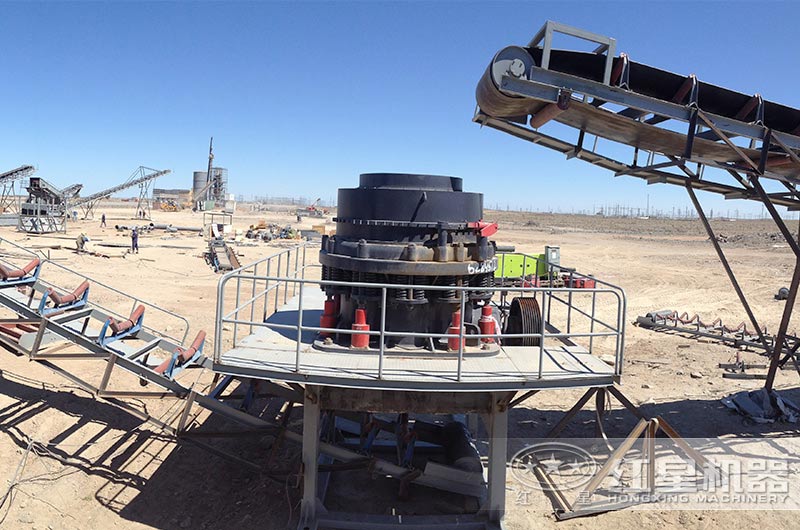 石灰石破碎生產線客戶現場三 石灰石破碎生產線客戶現場三