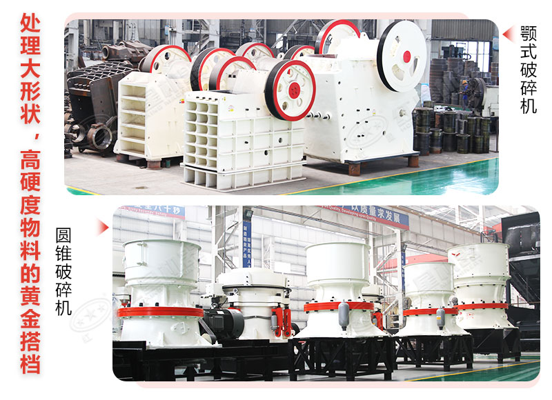 處理大形狀高硬度物料的顎式破碎機和圓錐破碎機 處理大形狀高硬度物料的顎式破碎機和圓錐破碎機