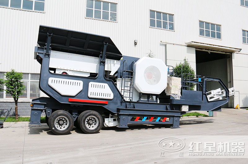 顎破建筑垃圾移動破碎站 顎破建筑垃圾移動破碎站