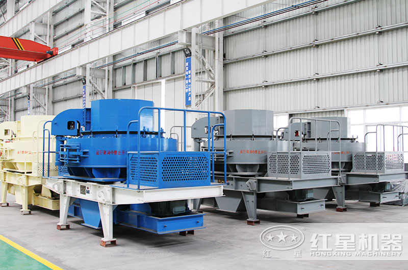 河石制砂機廠家車間一角 河石制砂機廠家車間一角