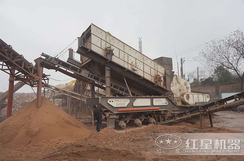 湖南株洲建筑垃圾破碎現場 湖南株洲建筑垃圾破碎現場