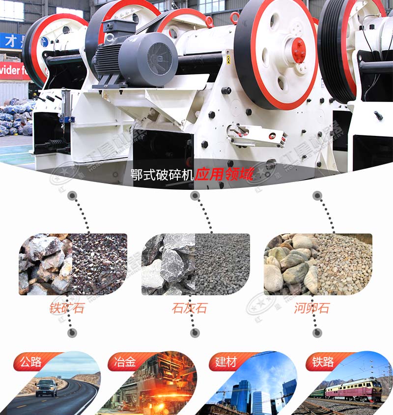 粗碎鄂破機應用 粗碎鄂破機應用