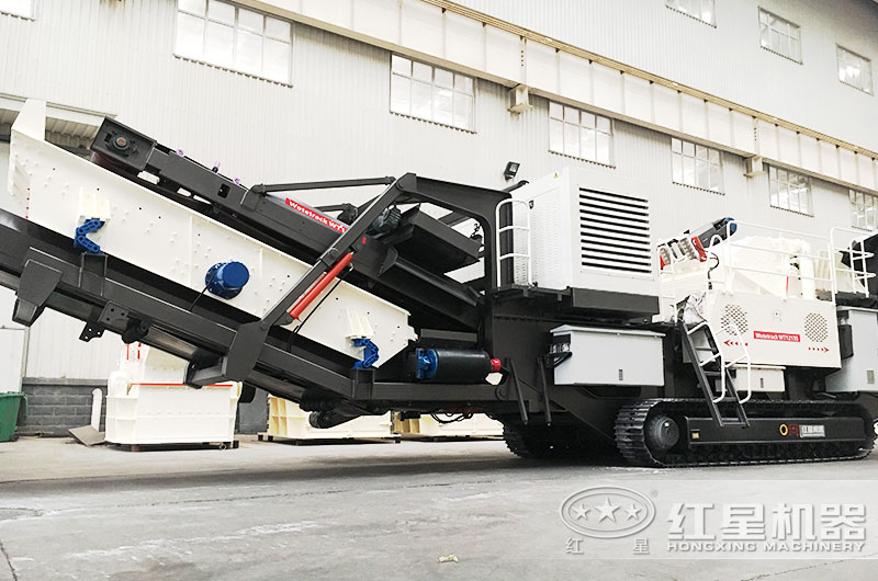 履帶式移動反擊破碎機 履帶式移動反擊破碎機