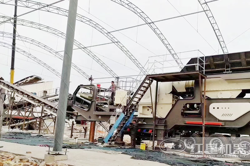 正在建的密封石頭加工現場 正在建的密封石頭加工現場