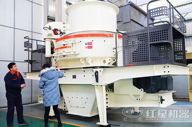 HVI制砂機客戶參觀 HVI制砂機客戶參觀