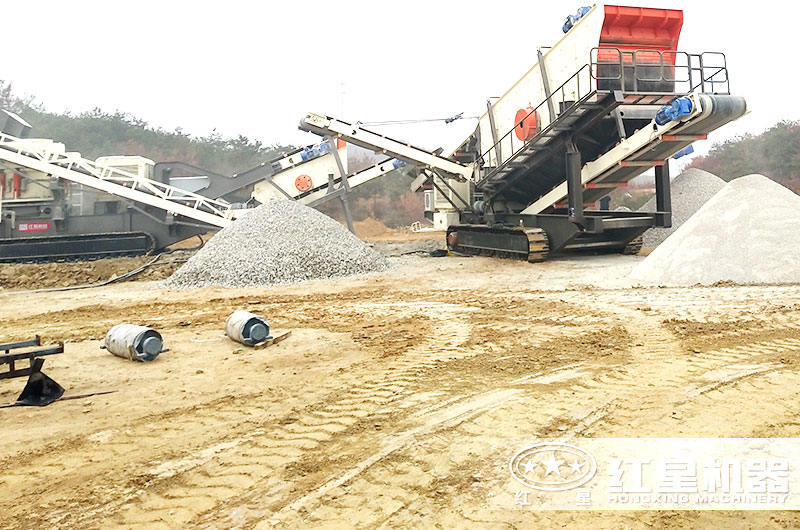 紅星履帶移動式破碎機多少錢一套？質量怎么樣