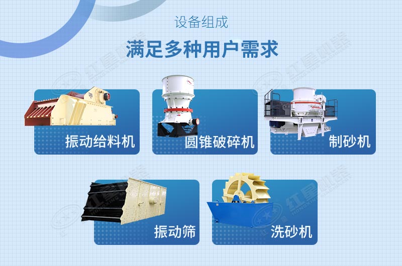 雙機聯合制砂作業 雙機聯合制砂作業
