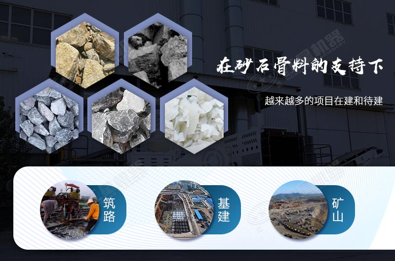 砂石骨料在未來的幾年李市場需求很大 砂石骨料在未來的幾年李市場需求很大