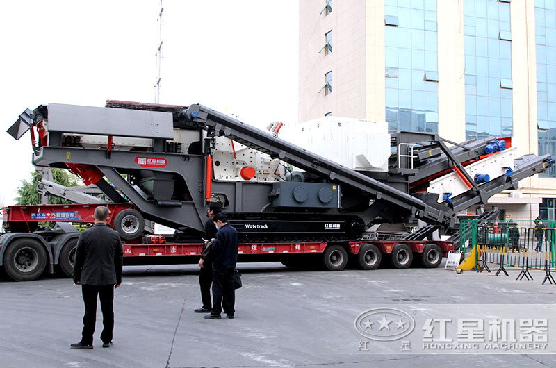 履帶式砂石粉碎機全力出擊，碎石效果驚人，報價是多少？