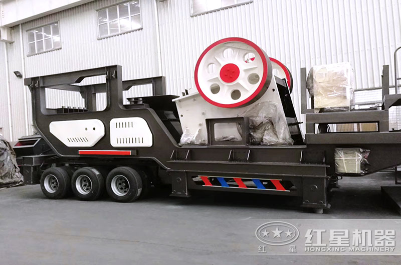 細碎鄂破移動破碎一體機 細碎鄂破移動破碎一體機