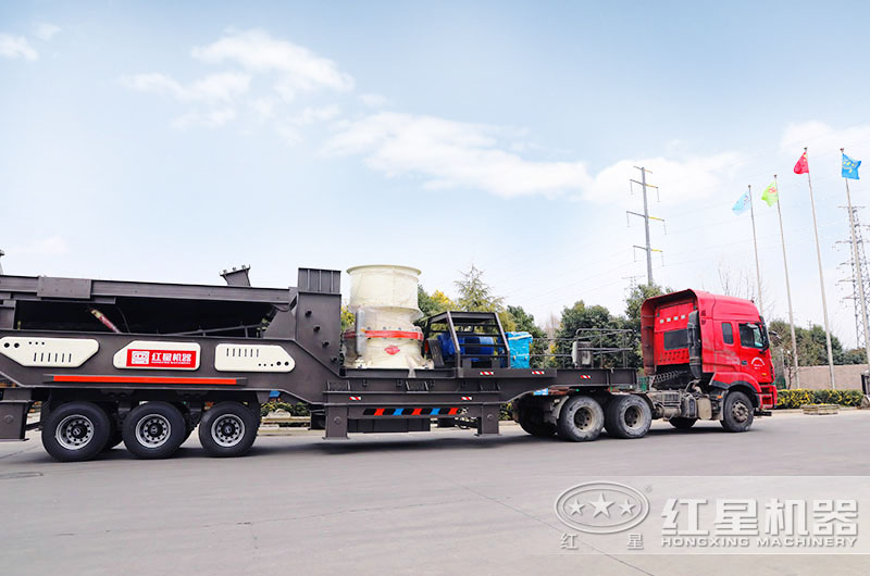 客戶移動圓錐破碎站準備發貨 客戶移動圓錐破碎站準備發貨