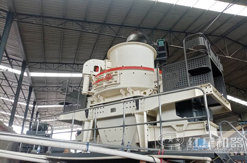 河北客戶室內制沙生產線現場 河北客戶室內制沙生產線現場