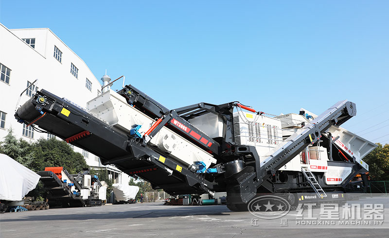 移動式制砂機設備實拍 移動式制砂機設備實拍