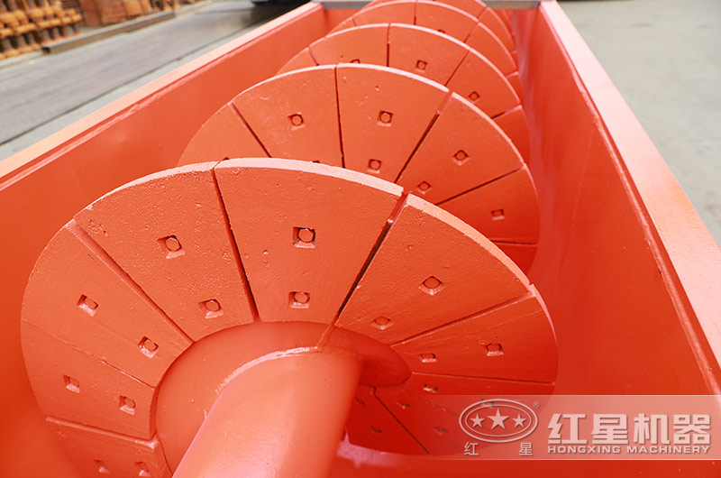 螺旋洗沙設備內部細節 螺旋洗沙設備內部細節