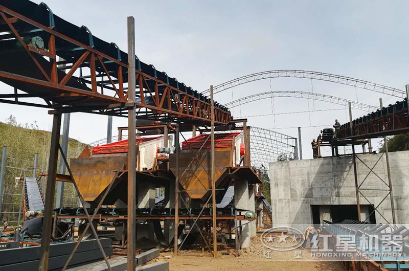 一噸原石出多少噸12、13石子？都需要哪些石子碎石機設備？