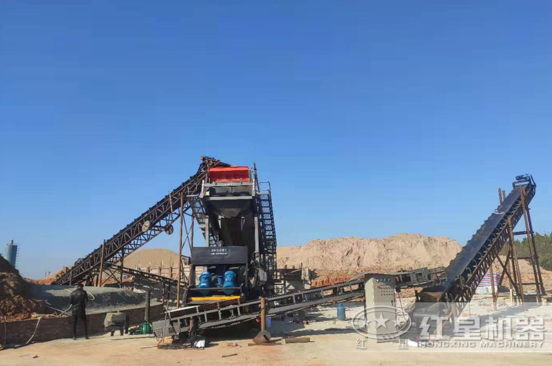 買8小時產300立方的礦山用石頭沙子混合制沙機？來紅星礦石機械廠可一站購齊