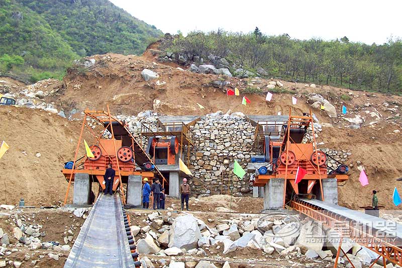 廢棄混凝土再生石子線多少錢一套？鋪路石子一立方價格多少？