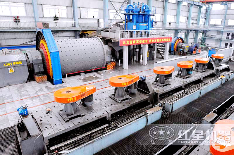 紅星生產的球磨制砂設備質量高，制砂效果好